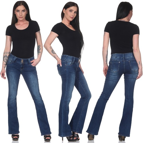 Schlaghose damen hüftjeans - damen,