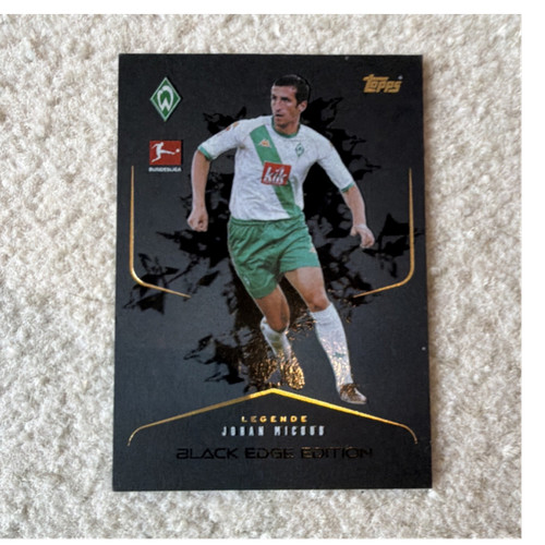 Topps black edge edition johan - black,