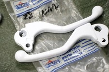 RMS Sport Bremshebel Satz Weiß für Vespa PX 80 125 200 Lusso Leva Freno Frizione