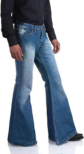 Men vintage bell bottom - men's,