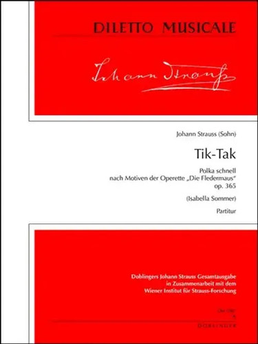 Johann strauss tik - johann, tik-tak