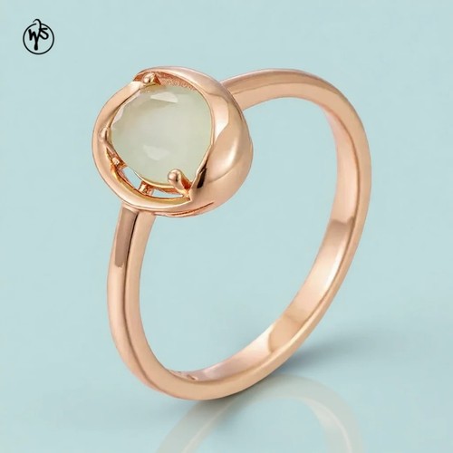 Ring mit pastell grün - mit,