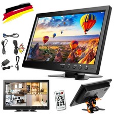 10.1 Zoll HD Display Bildschirm PC Auto Monitor CCTV AV/BNC/VGA/HDMI Speaker NEU