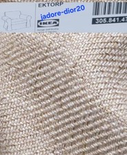 ✅️Ikea EKTORP Bezug für Couch Sessel Kilanda hellbeige  Wechselbezug 305.841.47