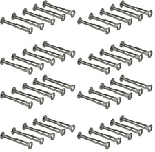 50x Möbelschrauben M6