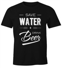 Herren T-Shirt Save Water