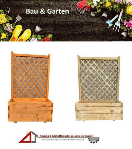 Blumenkasten holz rankgitter - blumenkasten,