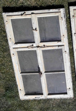 Altes holzfenster felder - holzfenster,
