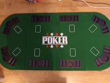 Pokertisch-Auflage 160x80 cm