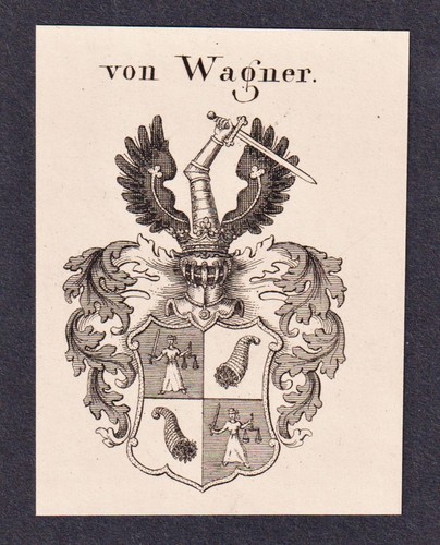 Wagner wappen coat arms - wagner,
