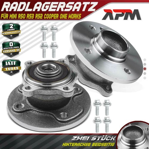 Radnabe radlagersatz hinten - 2x,