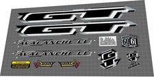 1998 avalanche black decal - gt,