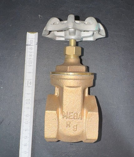 Mega absperrschieber messing - mega,