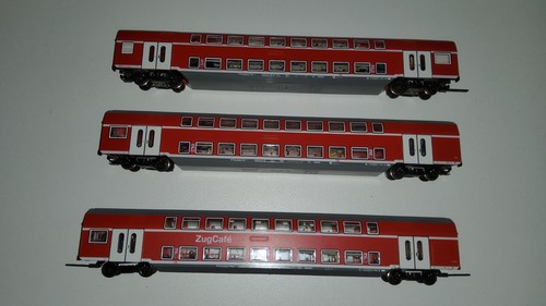 Tillig doppelstockwagen rot - tillig,