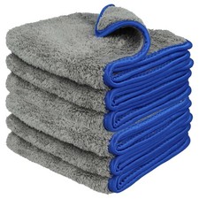 6x Mikrofasertuch Poliertuch Microfaser Trockentuch Autotuch Auto 380GSM