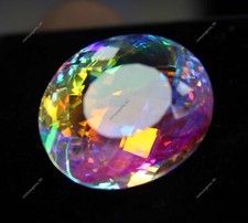 A++ Rainbow Mystic 47 Kt Topas
