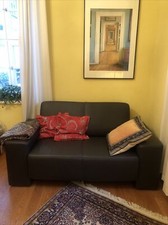 Sofa Zweisitzer Leder