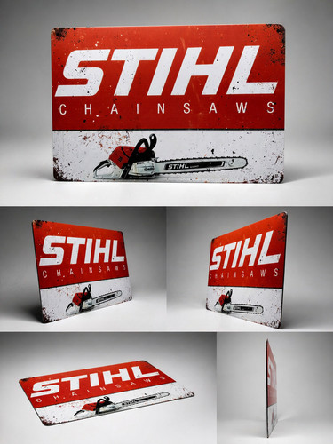 Schild werkstatt für stihl - werkstatt,
