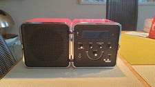 BRIONVEGA Radio Cubo TS522, Design Marco Zanuso, TOP,  Rot