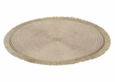 Tischset Untersetzer Platzset 35 cm gold rund Deko Dekoration Platzmatte modern