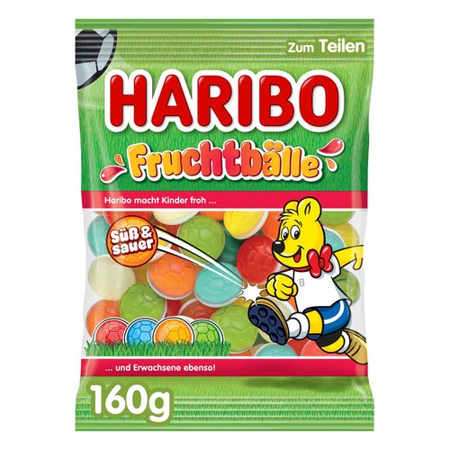 Haribo fruchtbälle 160 - haribo, g