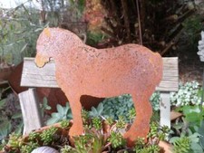 Edelrost Bauernhoftiere zum