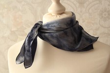 Tuch aus Seide Farbgeflüster