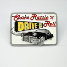 Rockabilly Belt Buckle 50s Bel