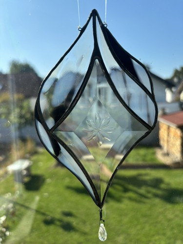 Tiffany glas facettenbild - tiffany,