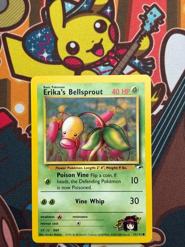 Erika bellsprout 132 gym - bellsprout,