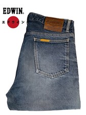 Edwin Jeans W32 L34 Made in Japan Selvedge Denim Regular Vintage Sehr Gut (38)