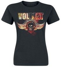 Volbeat shirt damen burning - t-shirt,