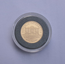 Goldmünze 10€ Wiener Philharmoniker 2003Gold Östereich 1/10 Oz 999,9