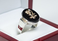 835 Silber/ 8K Gold - antiker