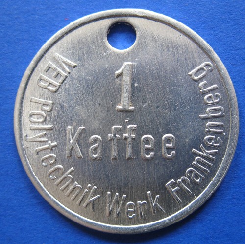 Alte wertmarke frankenberg veb - frankenberg,