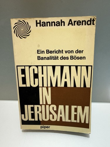 Hannah arendt eichmann - –,