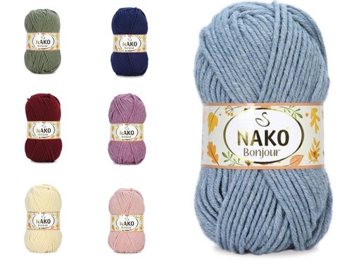 Nako bonjour wolle mischgarn - nako,