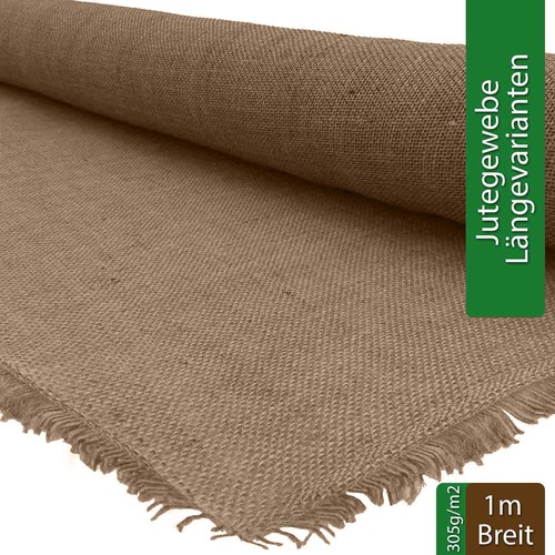Jute stoff 100 - 100, natürlicher