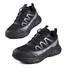 Arbeitsschuhe Sicherheitsschuhe Herren Sportlich Stahlkappenschuhe Atmungsaktiv