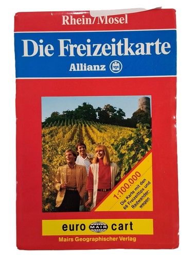 Die freizeitkarte rhein mosel - freizeitkarte, rhein/mosel