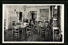 Ansichtskarte Staden /Hessen, Innenansicht des Cafés Schloß Ysenburg 