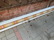 Terrassenmarkise 6m+4m von HeimundHaus  20Jahre alt Farbe gelb+orangs Breite 6m 