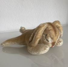 Original Steiff Hase 70er Jahre Floppy Hansi Knopf im Ohr