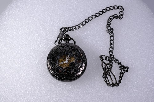 Steampunk skelett taschenuhr - steampunk,