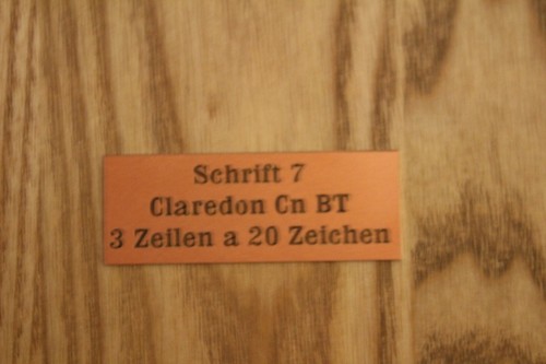 Folien gravurschilder - folien,