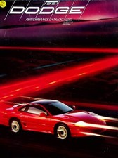271269) Dodge Daytona Spirit Stealth - USA - Prospekt 08/1990