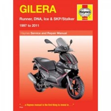 Gilera Motorroller Runner, DNA, Ice und SKP/Stalker (97-11) Reparaturhandbuch
