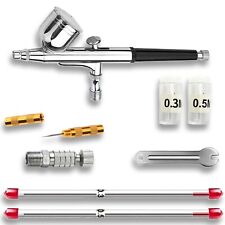 Airbrush Pistole AG-230S mit Double-Action-Funktion 0,2 mm 0,3 mm 0,5 mm Nossles