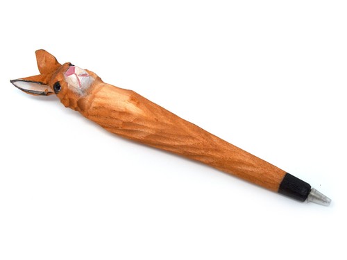 Holzkugelschreiber hase ca - holzkugelschreiber,
