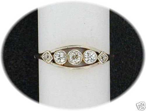 Antiker brillantring - antiker,